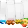 Trinkgläser Aus Glas 350ml (max.390ml) Set 6 Teilig Bunter Boden Wassergläser Saftgläser -Deutschland Herd Geheimnis Verkaufs-Shop 00bcc626ceb5df5511d34e8fcc963647