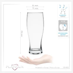 Biergläser 500ml (max. 640ml) Set 6-Teilig Bierseidel Weizengläser 0,5L Glas -Deutschland Herd Geheimnis Verkaufs-Shop 024cf8f543ea04c5633aece3201557e6