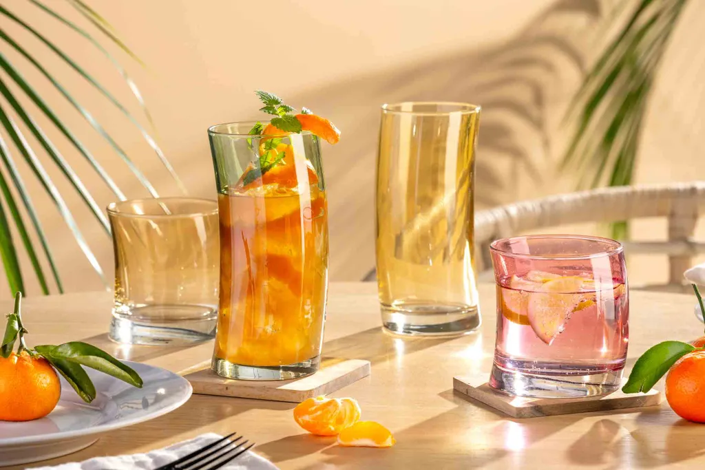 Leonardo Longdrinkbecher Swing Warm Sortiert 6 Leonardo Longdrinkbecher Swing Warm Sortiert - Image 4