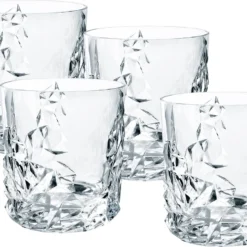 Nachtmann Whiskybecher Sculpture 365ml, Klar (4er Pack) -Deutschland Herd Geheimnis Verkaufs-Shop 069c829b6788455e93fd197fedb0da65