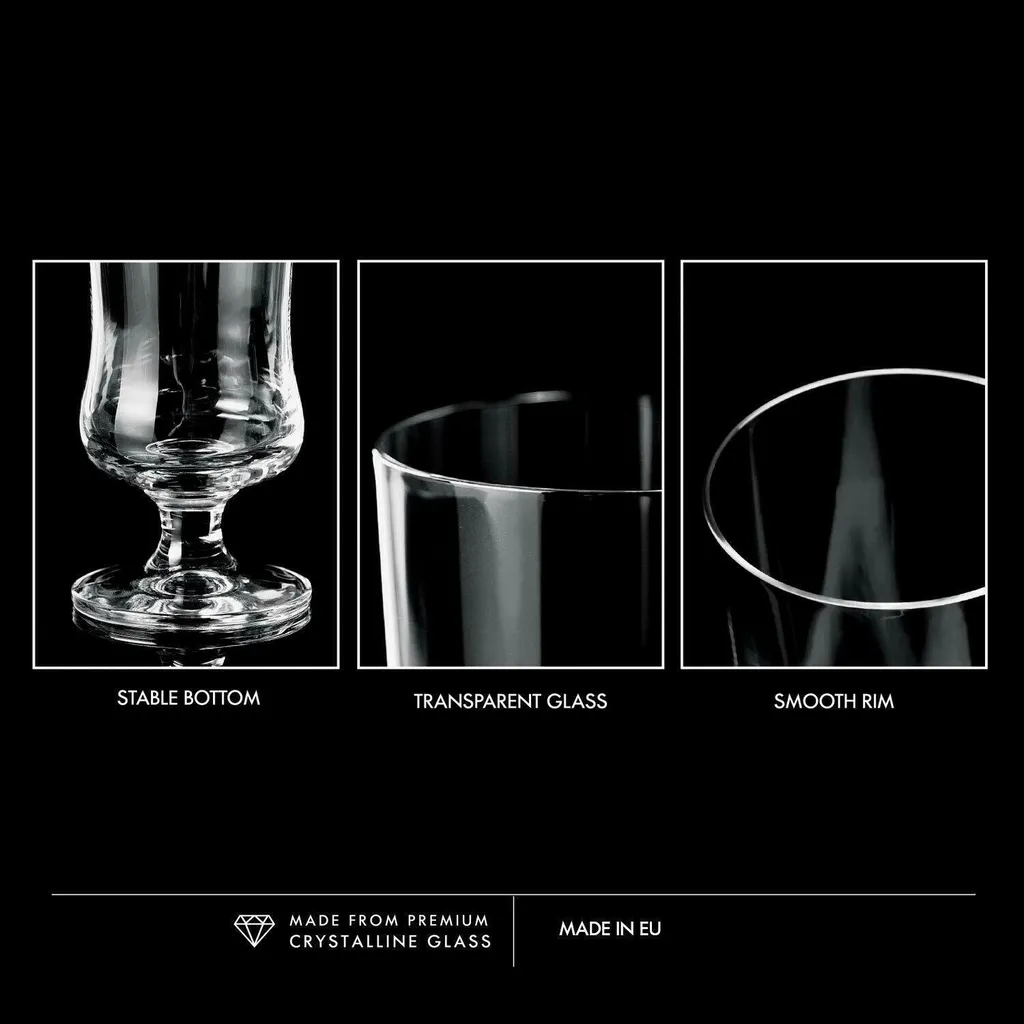 KROSNO Pina Colada Cocktailgläser Longdrinkgläser | Set Von 6 | 300 ML | Avant-Garde Kollektion | Perfekt Für Zuhause, Restaurants Und Partys | Spülmaschinenfest 5 KROSNO Pina Colada Cocktailgläser Longdrinkgläser | Set Von 6 | 300 ML | Avant-Garde Kollektion | Perfekt Für Zuhause, Restaurants Und Partys | Spülmaschinenfest - Image 3