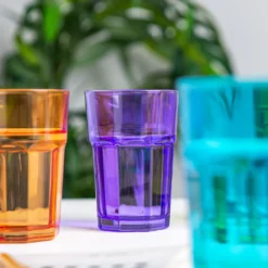 Rink Drink 6 Stück Farbige Gläser Highball-Set - Vibrant Multicolored Partei-Cocktail-Trinken Tumblers - 365ml - 6 Farben -Deutschland Herd Geheimnis Verkaufs-Shop 07dcd8533567f03614e623e64a2ddbf6