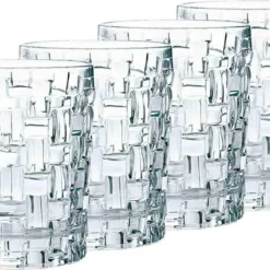 Nachtmann Whiskybecher Bossa Nova 330ml, Klar (4er Pack) -Deutschland Herd Geheimnis Verkaufs-Shop 08181dc2ca495ebe7add1f95cb9f5092