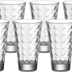 LEONARDO 012684 Optic Longdrinkbecher, Glas, 300 Ml, Ø 8 X 13 Cm, Klar (6 Stück) -Deutschland Herd Geheimnis Verkaufs-Shop 0d483012ce5fe8dc374efd488d91a41c