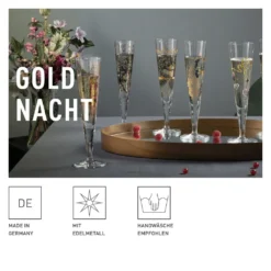 Goldnacht Champagnerglas-Set F23 Von Carolin Oliveira 27 Goldnacht Champagnerglas-Set F23 Von Carolin Oliveira -Deutschland Herd Geheimnis Verkaufs-Shop 0db51aee5ebd0df3045474ddf0fbf683