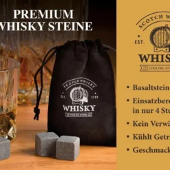 Whisky Geschenkset Nicht Nur Für Whisky Liebhaber:innen, 8 Granit Whisky Steine, 2 Whiskygläser, Eiswürfelzange Und Samtbeutel In Toller Holz Geschenkbox. Neidfaktor Inclusive -Deutschland Herd Geheimnis Verkaufs-Shop 0deb79e4cc601bf0290447d2d2dc2fa5
