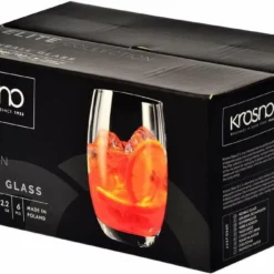 Krosno Elite Highball Glas Longdrink 360ml 6er -Deutschland Herd Geheimnis Verkaufs-Shop 0f72d96bc0b9cb8e7727d068e62db630