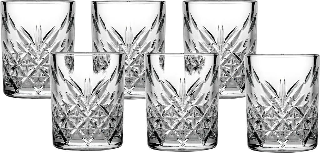 Pasabahce 52780 Shot Glas Stamper Timeless In Crystal Design 4er-Set 10 Pasabahce 52780 Shot Glas Stamper Timeless In Crystal Design 4er-Set - Image 8