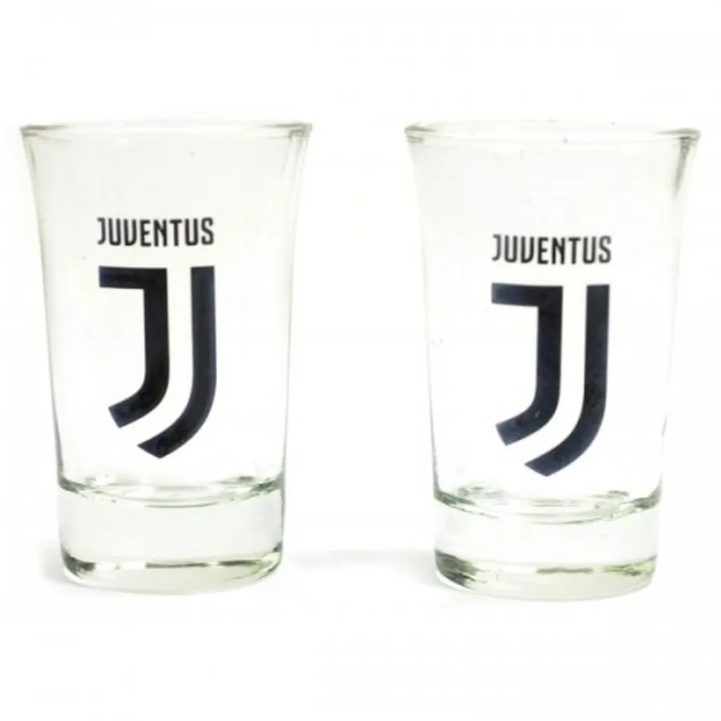Juventus FC - Schnappsglas - 2er-Pack BS1996 (Einheitsgröße) (Schwarz) 3 Juventus FC - Schnappsglas - 2er-Pack BS1996 (Einheitsgröße) (Schwarz)