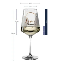 LEONARDO Weinglas 560ml Love, Klar, 2-teilig (1 Set) -Deutschland Herd Geheimnis Verkaufs-Shop 1259b58f4d907c5f072e58cfd21095ea