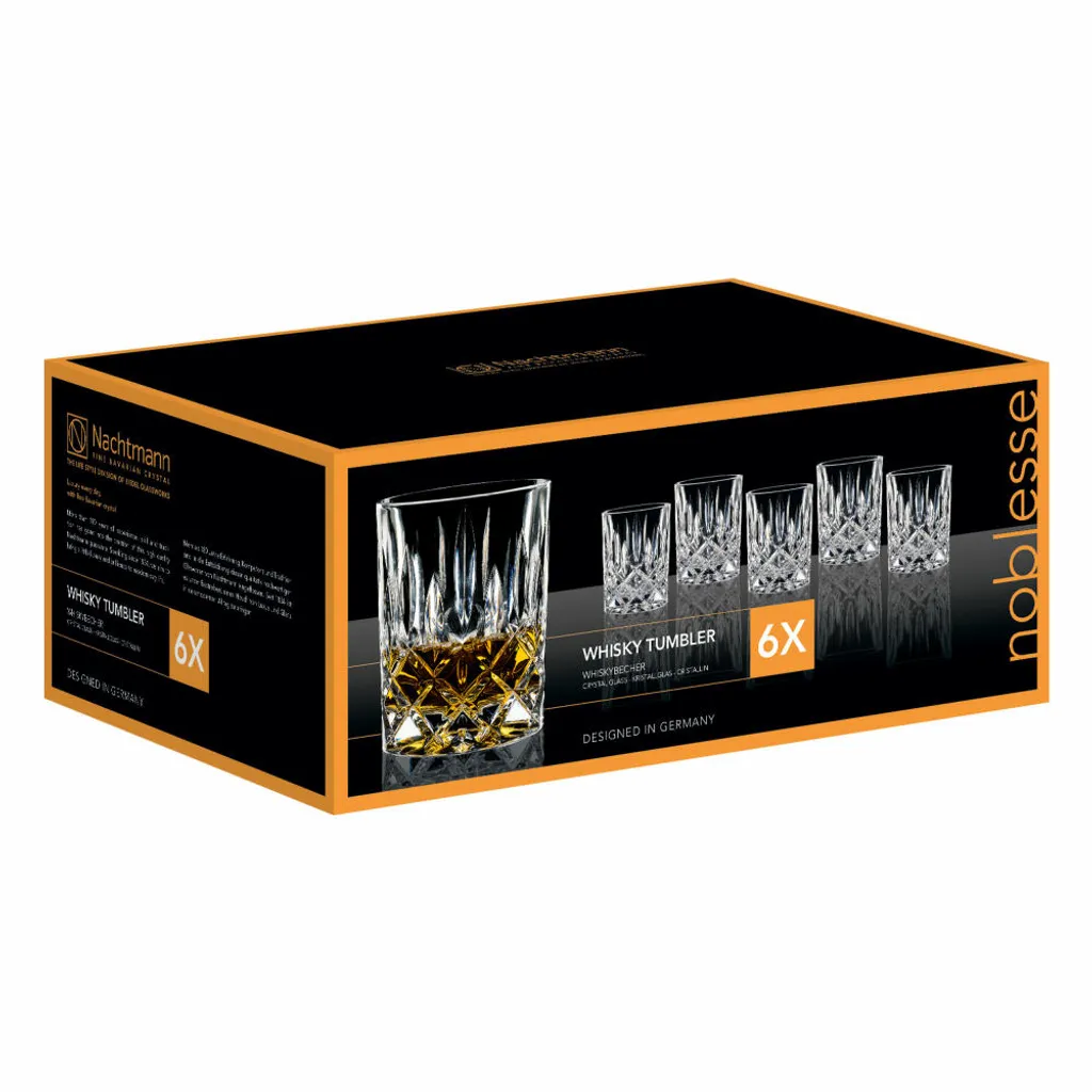Nachtmann Noblesse Whiskybecher Set 6 Tlg. 101417 (0089207-0 ) 7 Nachtmann Noblesse Whiskybecher Set 6 Tlg. 101417 (0089207-0 ) - Image 5
