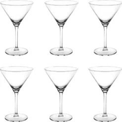 Cocktailglas 6er Set MARTINI Cocktailschale DIAMOND 260 Ml