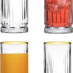Pasabahce Elysia Golden Touch Long Drink Gläser 4-teiliges Set Mit Goldrand 280ml -Deutschland Herd Geheimnis Verkaufs-Shop 17280b1e59388b3e355843c776febf8e