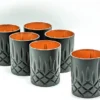 Nachtmann Noblesse 6er-Set Black Edition Whisky Gläser 295 Ml I Spülmaschinenfest I Wasserglas Coloured By EKM (schwarz/kupfer) + 6er-Set EKM Living Trinkhalme Schwarz -Deutschland Herd Geheimnis Verkaufs-Shop 180803b619eeddfcb2a430fc63dc78bb