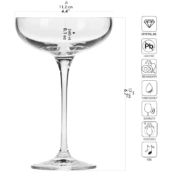 KROSNO Harmony Sektgläser, 6er-Set, 240 Ml -Deutschland Herd Geheimnis Verkaufs-Shop 19b87b39da0b689c175def8f511a5659