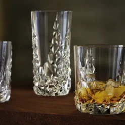 Nachtmann Whiskybecher Sculpture 365ml, Klar (4er Pack) -Deutschland Herd Geheimnis Verkaufs-Shop 1a292d40018161123f3868102bb38e64