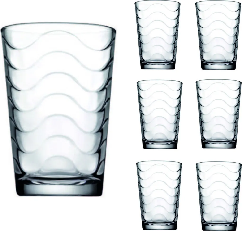 Pasabahce 52644 6-Teilig Wassergläser Glas 200 Ml Trinkglas Mit Glassaft Glas Tumbler 9 Pasabahce 52644 6-Teilig Wassergläser Glas 200 Ml Trinkglas Mit Glassaft Glas Tumbler - Image 7