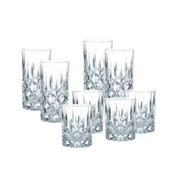 Nachtmann Nobelesse Gläser 4 Longdrinkgläser 4 Whiskygläser -Deutschland Herd Geheimnis Verkaufs-Shop 1ccca00ffcbc974232867357c09b042d