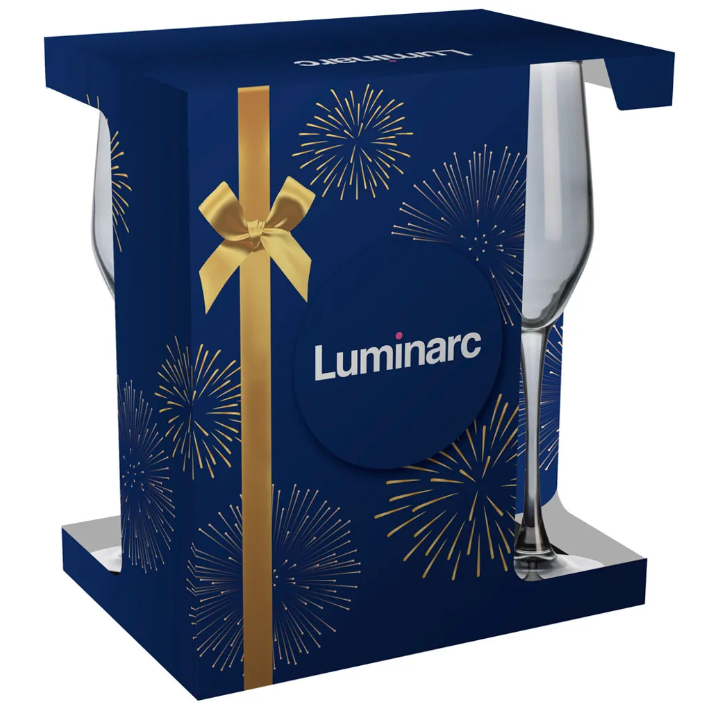 6 Champagnergläser Set Celeste Shiny Graphine 160 Ml LUMINARC 6 6 Champagnergläser Set Celeste Shiny Graphine 160 Ml LUMINARC – Bild 5