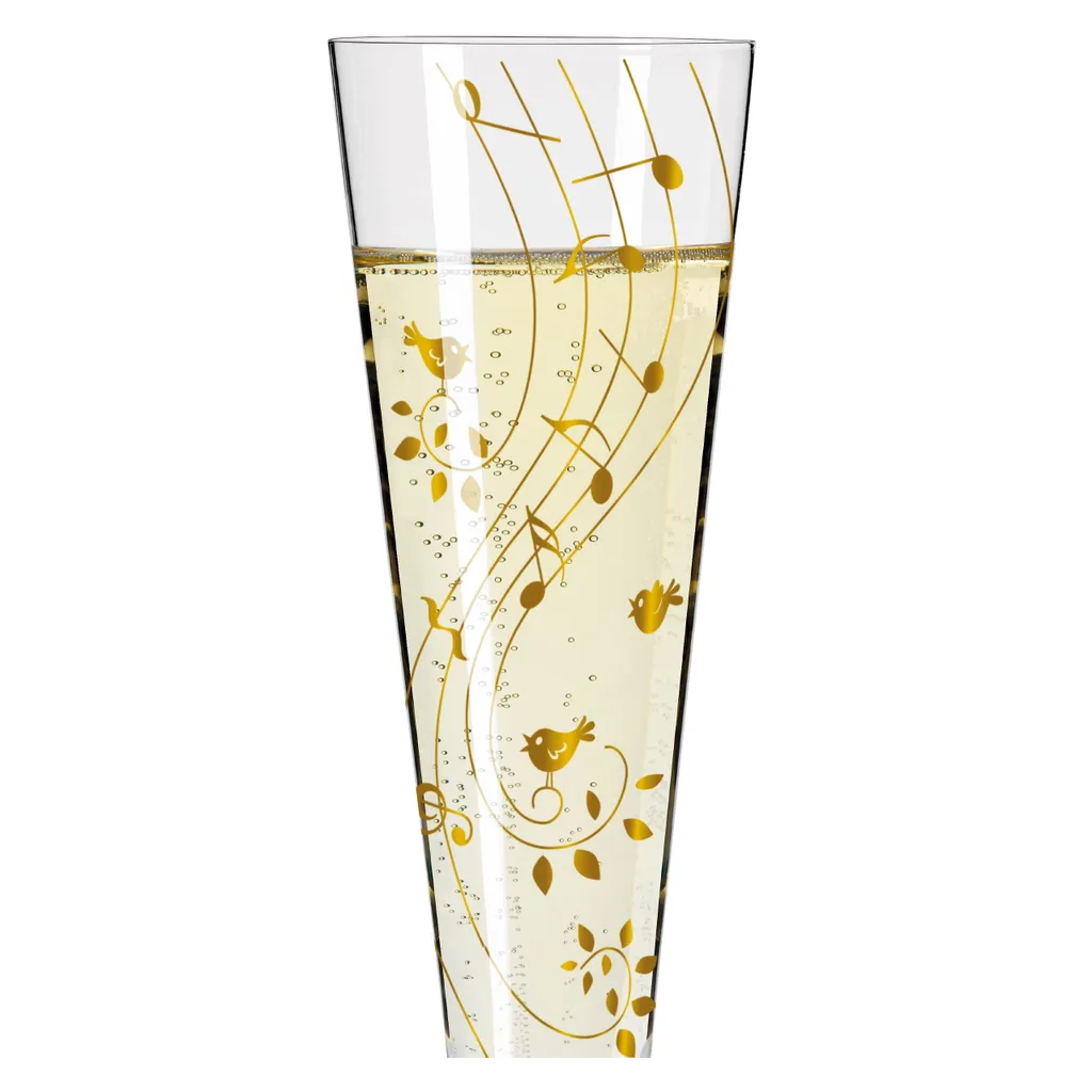 Goldnacht Champagnerglas #2 Von Sibylle Mayer 3 Goldnacht Champagnerglas #2 Von Sibylle Mayer
