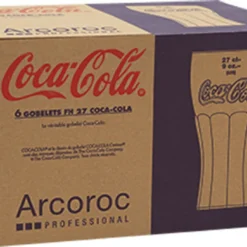 Coca-Cola Relief-Glas 27cl - 6-er Set -Deutschland Herd Geheimnis Verkaufs-Shop 1f6543cff9206563f7837d0d77cc4a28