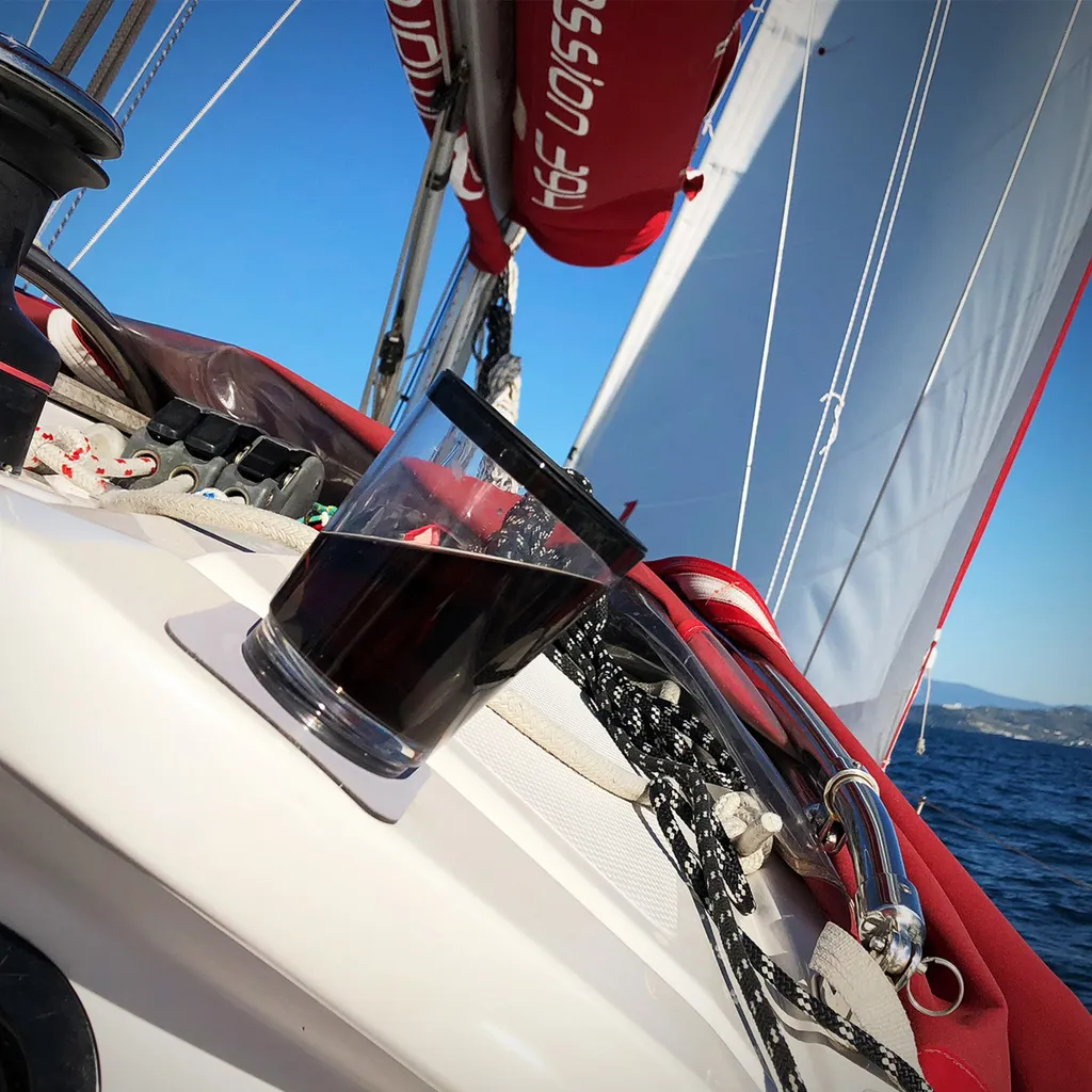 SILWY - 2 X Trinkbecher Mit Magnetboden - Hub Orange - Inkl. 2 Nano-Gel-Pads - 0,25l 11 SILWY - 2 X Trinkbecher Mit Magnetboden - Hub Orange - Inkl. 2 Nano-Gel-Pads - 0,25l - Image 9