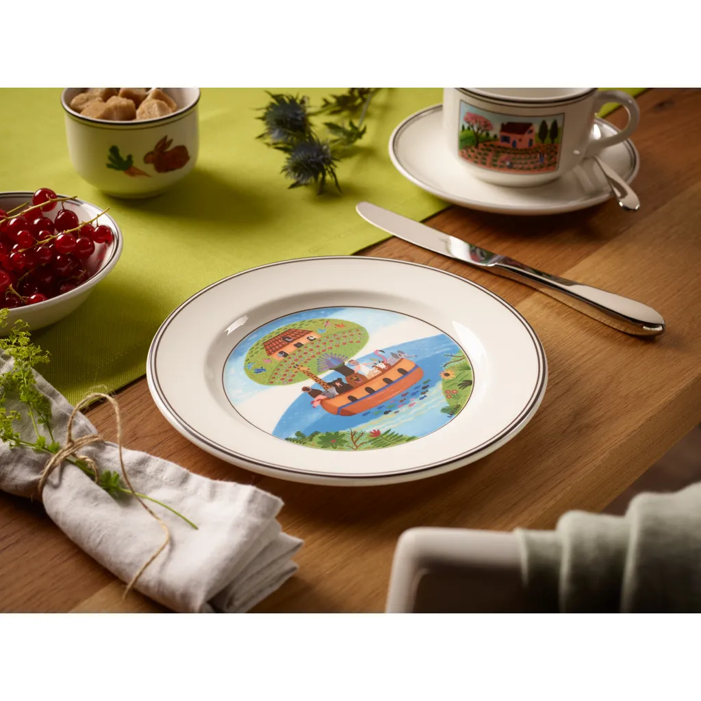 Villeroy & Boch 12 X Design Naif Frühstücksteller Arche Noah Vorteilsset 12 X Art. Nr. 1023372643 Und Gratis 1 Trinitae Körperpflegeprodukt 4 Villeroy & Boch 12 X Design Naif Frühstücksteller Arche Noah Vorteilsset 12 X Art. Nr. 1023372643 Und Gratis 1 Trinitae Körperpflegeprodukt - Image 2