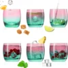 Trinkgläser Rosa-Türkis Aus Glas Bunt Set 6 Stück 200ml (max.320ml) Wassergläser 2 Trinkgläser Rosa-Türkis Aus Glas Bunt Set 6 Stück 200ml (max.320ml) Wassergläser -Deutschland Herd Geheimnis Verkaufs-Shop 2199212f8ffff61ed6b0ab4b88d41118