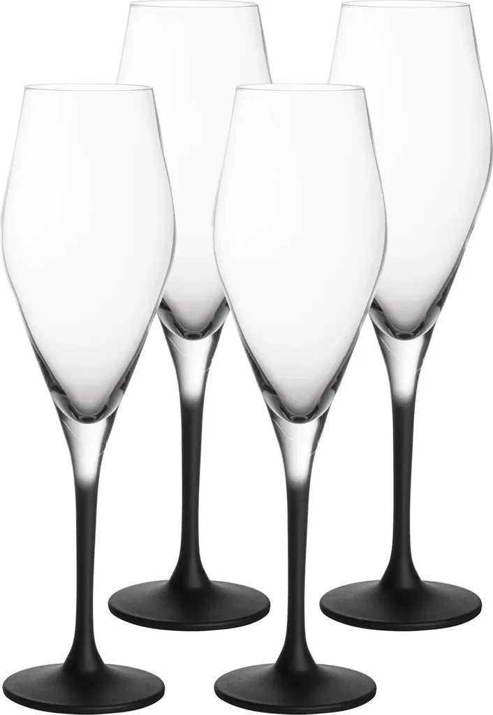 Villeroy & Boch Champagnerkelch Manufacture Rock Klar,schwarz, 4 Tlg. 9 Villeroy & Boch Champagnerkelch Manufacture Rock Klar,schwarz, 4 Tlg. - Image 7