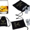 Echos 4er Whisky Steine Set Aus Granit | Wieder Verwendbar | Im Hochwertigem Stoffbeutel | 2 Echos 4er Whisky Steine Set Aus Granit | Wieder Verwendbar | Im Hochwertigem Stoffbeutel | -Deutschland Herd Geheimnis Verkaufs-Shop 21fc342033387ab33593b9947c22ec86