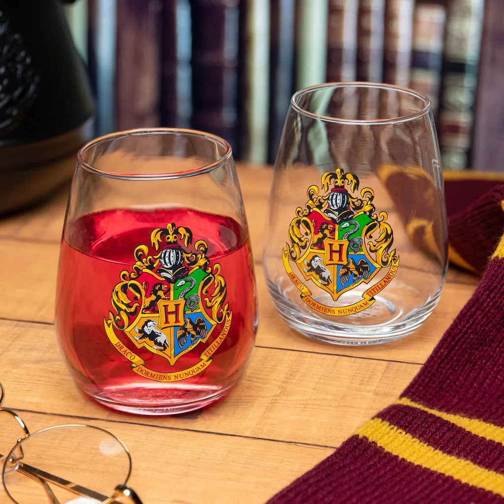 Paladone Harry Potter Gläser 2er Set Hogwarts Crest 5 Paladone Harry Potter Gläser 2er Set Hogwarts Crest - Image 3