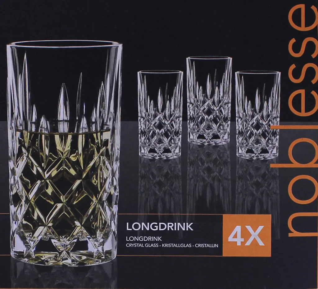 Nachtmann 0089208-0 Noblesse Longdrinkbecher, 375 Ml, 14,8 Cm, Klar (4er Pack) 12 Nachtmann 0089208-0 Noblesse Longdrinkbecher, 375 Ml, 14,8 Cm, Klar (4er Pack) - Image 10