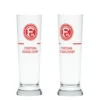 Fortuna Düsseldorf Weizenbierglas 2er-Set Fussball Klar -Deutschland Herd Geheimnis Verkaufs-Shop 27879507fd5687efbec9d4378cf7b0fa