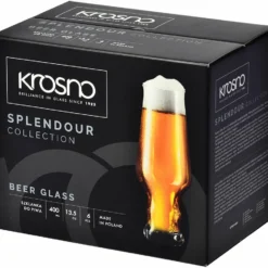 KROSNO Splendour IPA Biergläser, 6er-Set, 400 Ml -Deutschland Herd Geheimnis Verkaufs-Shop 2849a68381fca4eacd0d417eed7b72bb