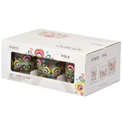 KROSNO Folk Bunt Wassergläser, 6er-Set, 250 Ml -Deutschland Herd Geheimnis Verkaufs-Shop 288171c3e4fb1dd4ebc45b48b0581ec5