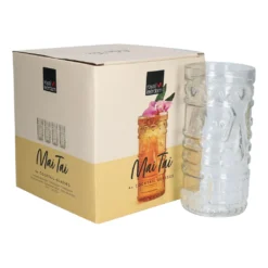 4x Mai Tai Glas 490 Ml Klarglas Cocktail-Kelch Tiki-Cocktail Rum-Longdrink Mai Tai Glass -Deutschland Herd Geheimnis Verkaufs-Shop 28f947a8079246aff7ad82d41990794f