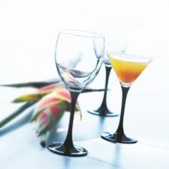 Luminarc Weingläser Weinkelch Set 6 Gläser Wein Klar Rotweingläser WeiĂweingläser 250 Ml