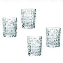 Nachtmann Whiskybecher Bossa Nova 330ml, Klar (4er Pack) -Deutschland Herd Geheimnis Verkaufs-Shop 2e8a0fe4558175e41d3c32ec8c9c96e9