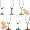 Sektgläser Bunt Aus Glas 150ml (max.190ml) Set 6-Teilig Champagnergläser Prosecco Gläser -Deutschland Herd Geheimnis Verkaufs-Shop 2ed87a717ffc7e5dee1fc19e522dd34c