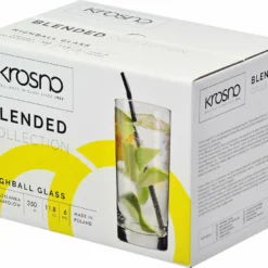 KROSNO Blended Longdrinkgläser, 6er-Set, 350 Ml -Deutschland Herd Geheimnis Verkaufs-Shop 3003dc772b502875c92dccbeaf1164bc