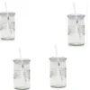 6 Stück Trinkgläser Mit Strohhalm Wiederverwendbar Glas Gläser 1 6 Stück Trinkgläser Mit Strohhalm Wiederverwendbar Glas Gläser -Deutschland Herd Geheimnis Verkaufs-Shop 3051801589d2b150a8074a8898d50adb