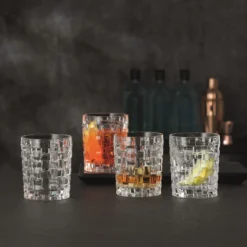 Nachtmann Whiskybecher Bossa Nova 330ml, Klar (4er Pack) -Deutschland Herd Geheimnis Verkaufs-Shop 31ad93453d22ffcc7d3b3b41bfbb66b8