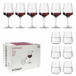Lichtweiss Julie Rotwein- Und Wasserglas-Set #2 Von Nadine Niggemeier -Deutschland Herd Geheimnis Verkaufs-Shop 333dcfefacd354420e143449c70dbe51