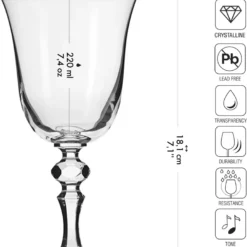 KROSNO Krista Kleine Rotweingläser, 6er-Set, 220 Ml 23 KROSNO Krista Kleine Rotweingläser, 6er-Set, 220 Ml -Deutschland Herd Geheimnis Verkaufs-Shop 3427006fb051c17bf5db21db1d8fa36f