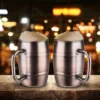 APS Bierkrug 2-er Set Humpen Aus Edelstahl Kupferbecher Bierseidel Metallbecher -Deutschland Herd Geheimnis Verkaufs-Shop 37953df80b6b0b58b165b13997bd1484