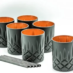 Nachtmann Noblesse 6er-Set Black Edition Whisky Gläser 295 Ml I Spülmaschinenfest I Wasserglas Coloured By EKM (schwarz/kupfer) + 6er-Set EKM Living Trinkhalme Schwarz 9 Nachtmann Noblesse 6er-Set Black Edition Whisky Gläser 295 Ml I Spülmaschinenfest I Wasserglas Coloured By EKM (schwarz/kupfer) + 6er-Set EKM Living Trinkhalme Schwarz -Deutschland Herd Geheimnis Verkaufs-Shop 3966f888bd5fd10f73efe68075fd7caf