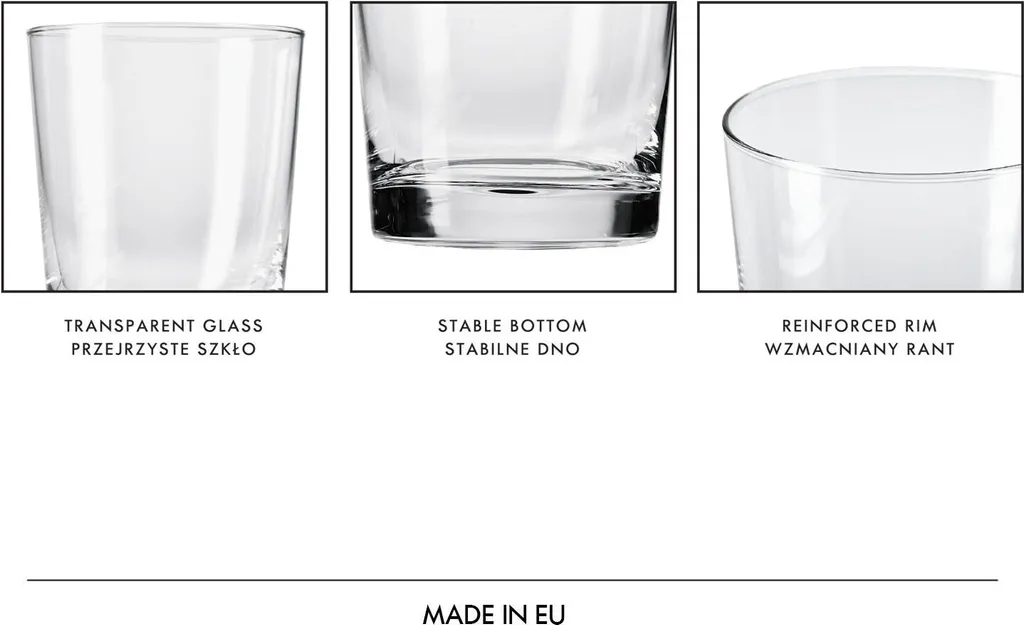 KROSNO Pure Wassergläser, 6er-Set, 250 Ml 14 KROSNO Pure Wassergläser, 6er-Set, 250 Ml - Image 12