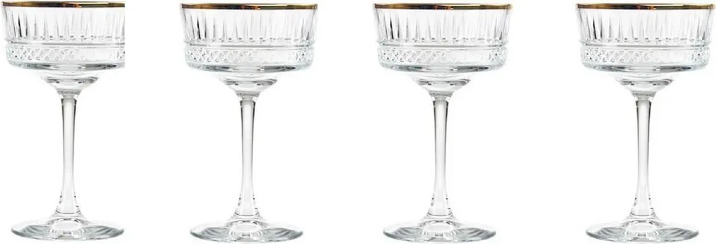 4 Stück Pasabahce 440436 Elysia Golden Touch Glas 4 L 260cc Champanger Elysia 3 4 Stück Pasabahce 440436 Elysia Golden Touch Glas 4 L 260cc Champanger Elysia
