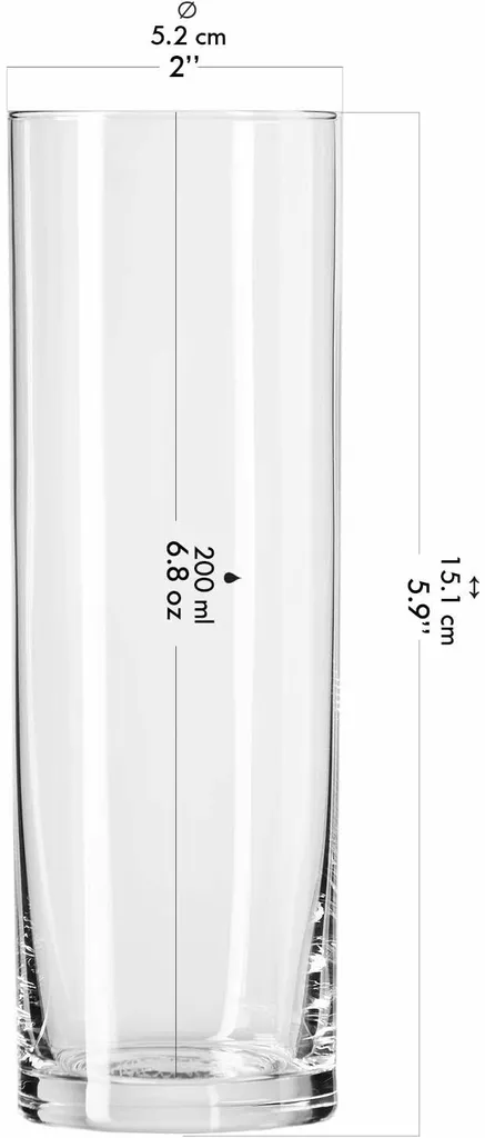 KROSNO Hohe Wassergläser, 6er-Set, 200 Ml 16 KROSNO Hohe Wassergläser, 6er-Set, 200 Ml - Image 14