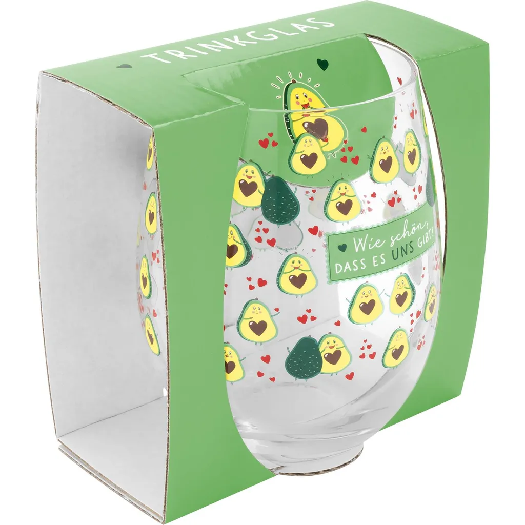 H:)PPY Life 47572 Trinkglas Avocado, 60 Cl, Konisch 5 H:)PPY Life 47572 Trinkglas Avocado, 60 Cl, Konisch - Image 3